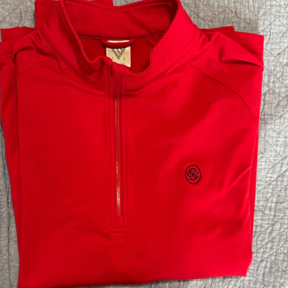 Levelwear golf Quarter Zip size large